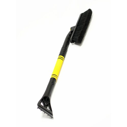 Автомобильная телескопическая щетка со скребком