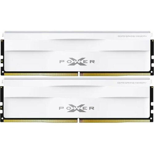 Оперативная память для компьютера 32Gb 2x16Gb PC5-48000 6000MHz DDR5 DIMM CL40 Silicon Power XPower Zenith SP032GXLWU600FDG 1285400₽