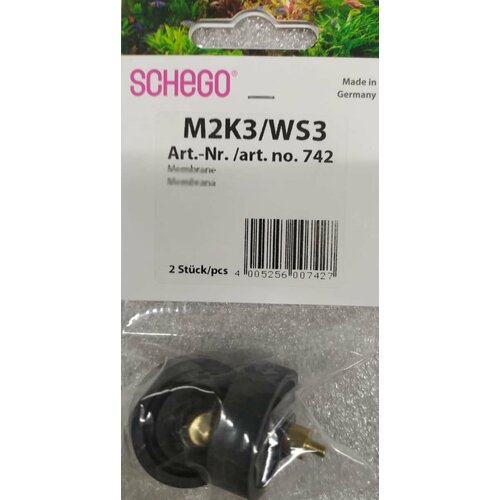 Мембраны для компрессора SCHEGO WS3M2K3 2 шт 68300₽