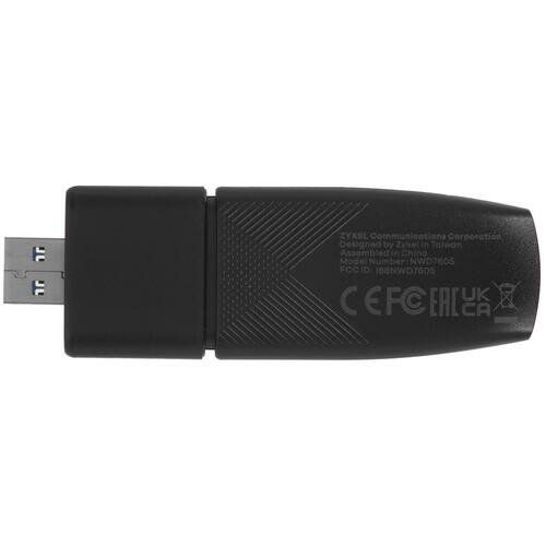 Двухдиапазонный Wi-Fi USB-адаптер Zyxel NWD7605, AX1800, 802.11a/b/g/n/ac/ax (600+1200 Мбит/с), USB3.0 (NWD7605-EU0101F) - фото №17