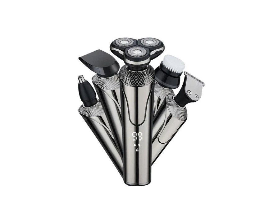 Электробритва для мужчин "Vittorio" с быстрой зарядкой и водонепроницаемым корпусом 4в1 — фото 1