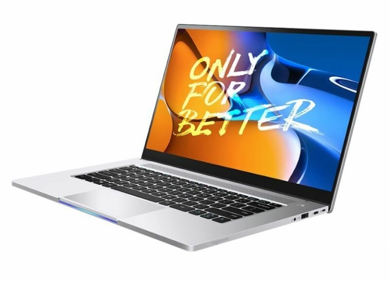 Ноутбук MAIBENBEN M565, 15.6" (1920x1080) IPS сенсорный/Intel Core i5-1135G7/8GB LPDDR4X/512GB SSD/Iris Xe Graphics/Linux, серебристый M5651HB0LSRE0 — фото 1