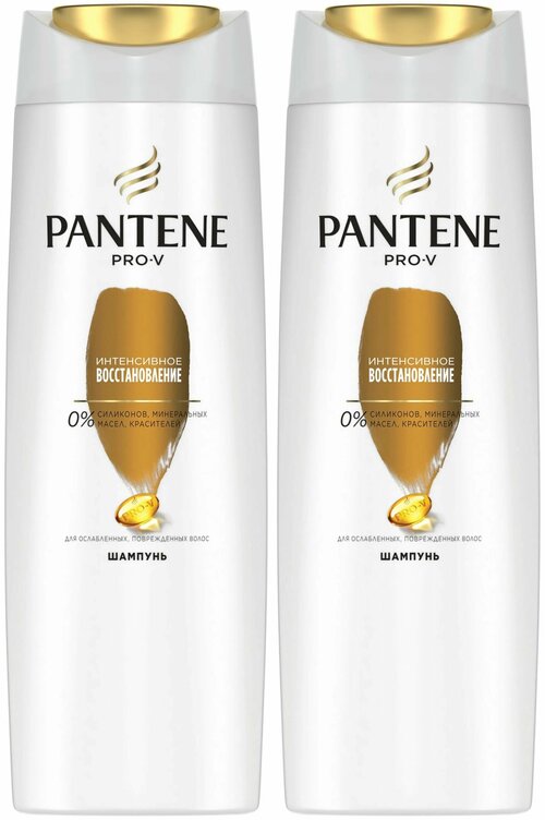 Pantene Pro-V Шампунь для волос, Интенсивное восстановление, 250 мл, 2 шт