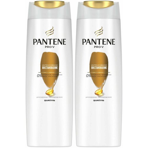 Pantene Pro-V Шампунь для волос, Интенсивное восстановление, 250 мл, 2 шт pantene pro v шампунь для волос интенсивное восстановление 250мл 2 шт
