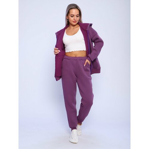 фото Костюм руся, размер 54, фиолетовый