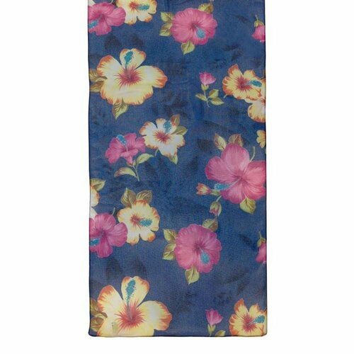 фото Шарф roby foulards,160х40 см, синий