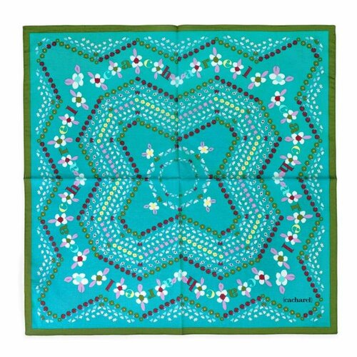 фото Платок cacharel,53х53 см, голубой