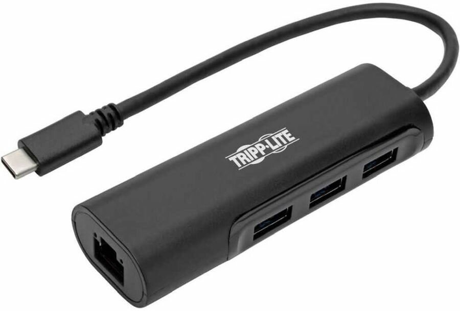 Порт-репликатор Tripplite U460-003-3A1GB, черный, USB Type-C - > RJ-45 + USB 3.0 * 3шт