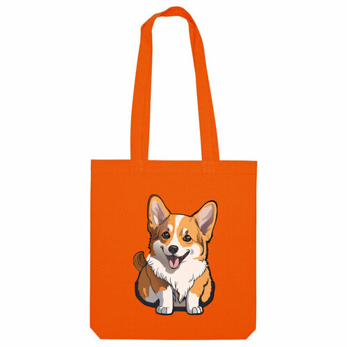 фото Сумка шоппер us basic, оранжевый