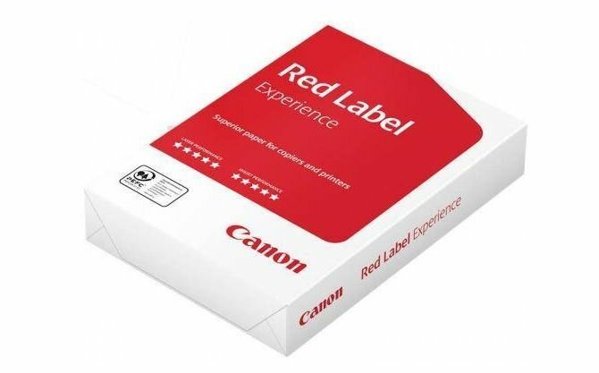 Бумага Canon Canon Red Label Experience, A4, офисная, 500л, 80г/м2, белый 3158v529