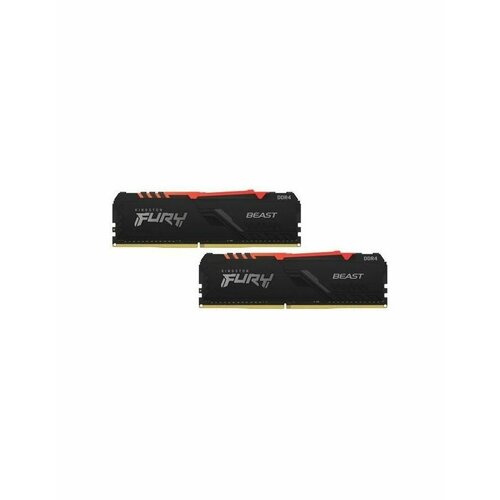 Память оперативная DDR4 Kingston Fury Beast 16GB 3733MHz (KF437C19BBAK2/16)