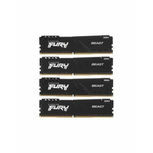 Память оперативная DDR4 Kingston Fury Beast 32GB 2666MHz (KF426C16BBK4/32)