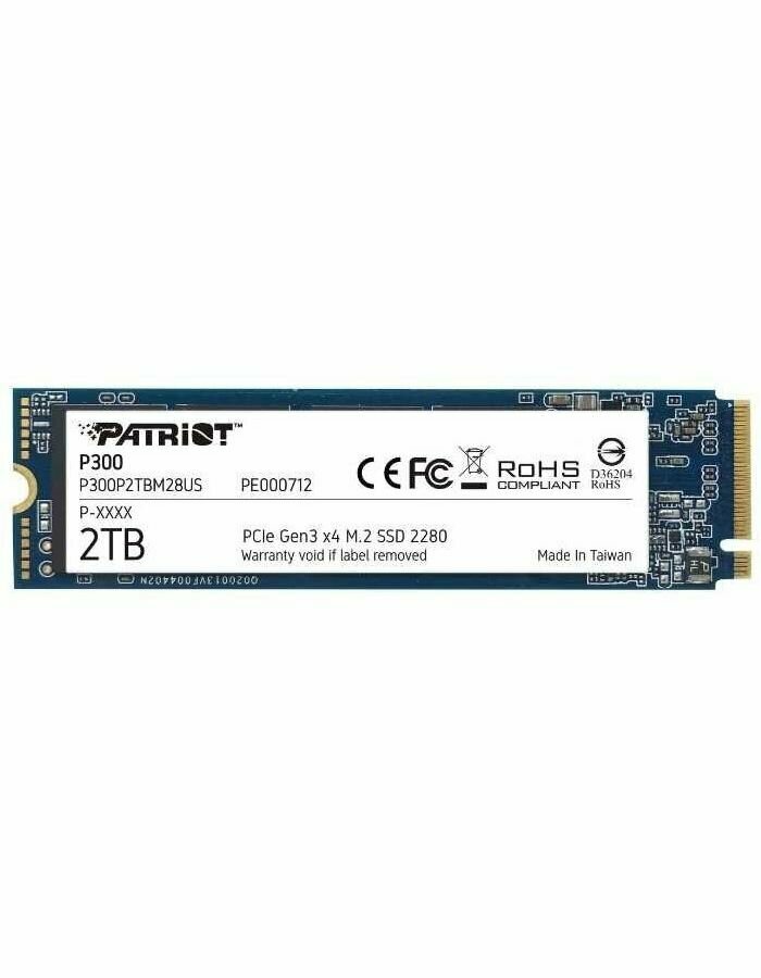 Накопитель SSD Patriot P300 2Tb (P300P2TBM28) Patriot Memory - фото №7