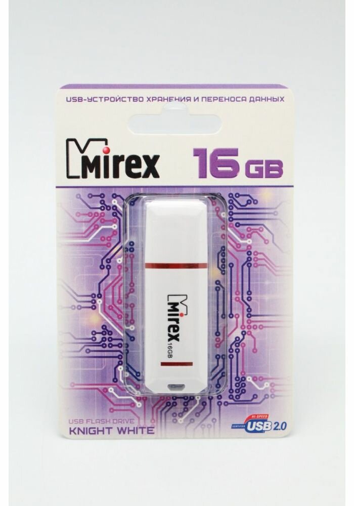 Флеш накопитель 8GB Mirex Knight, USB 2.0, Черный - фото №3