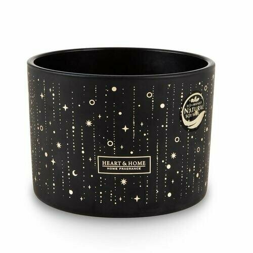 Свеча Heart&Home с тремя фитилями Starry Night, 330 гр