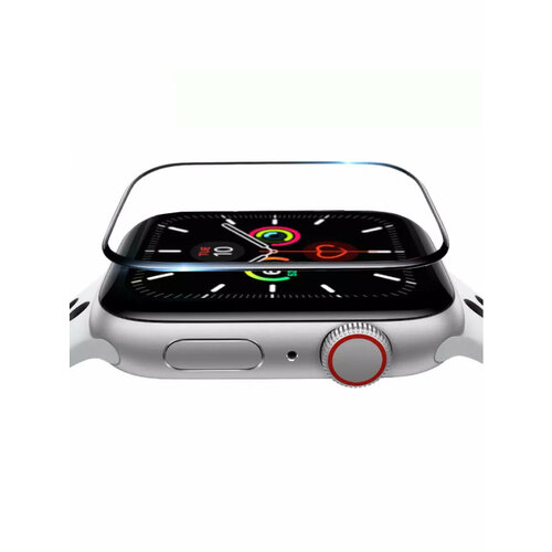 Защитное стекло для Apple Watch WIWU High Definition 2.5D Screen Protector for watch 42mm (2шт) черный, бесцветный