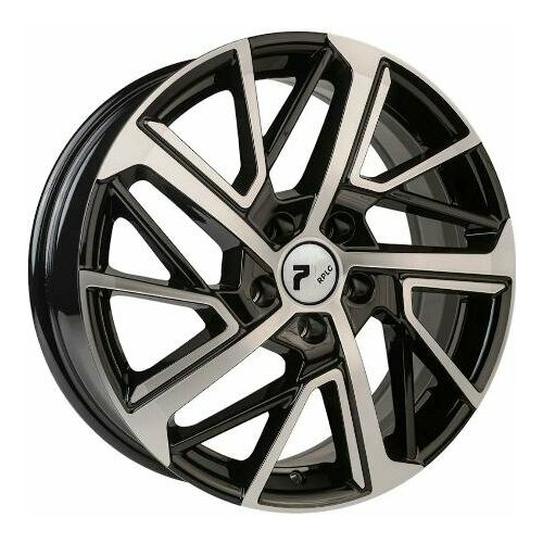 Rplc-Wheels LA267 BFP 6.5x17/4x100 D60.1 ET43
