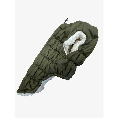 LionPets жилетка для собак p.L. зеленый (меховая подкладка)