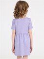 Платье Апрель, размер 56-110, фиолетовый, белый
