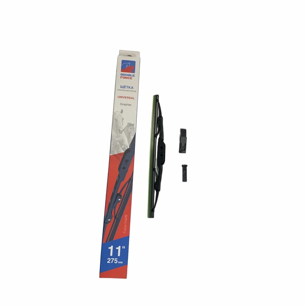 Щетка каркасная, всесезонная DOUBLE FORCE (275мм) 1шт