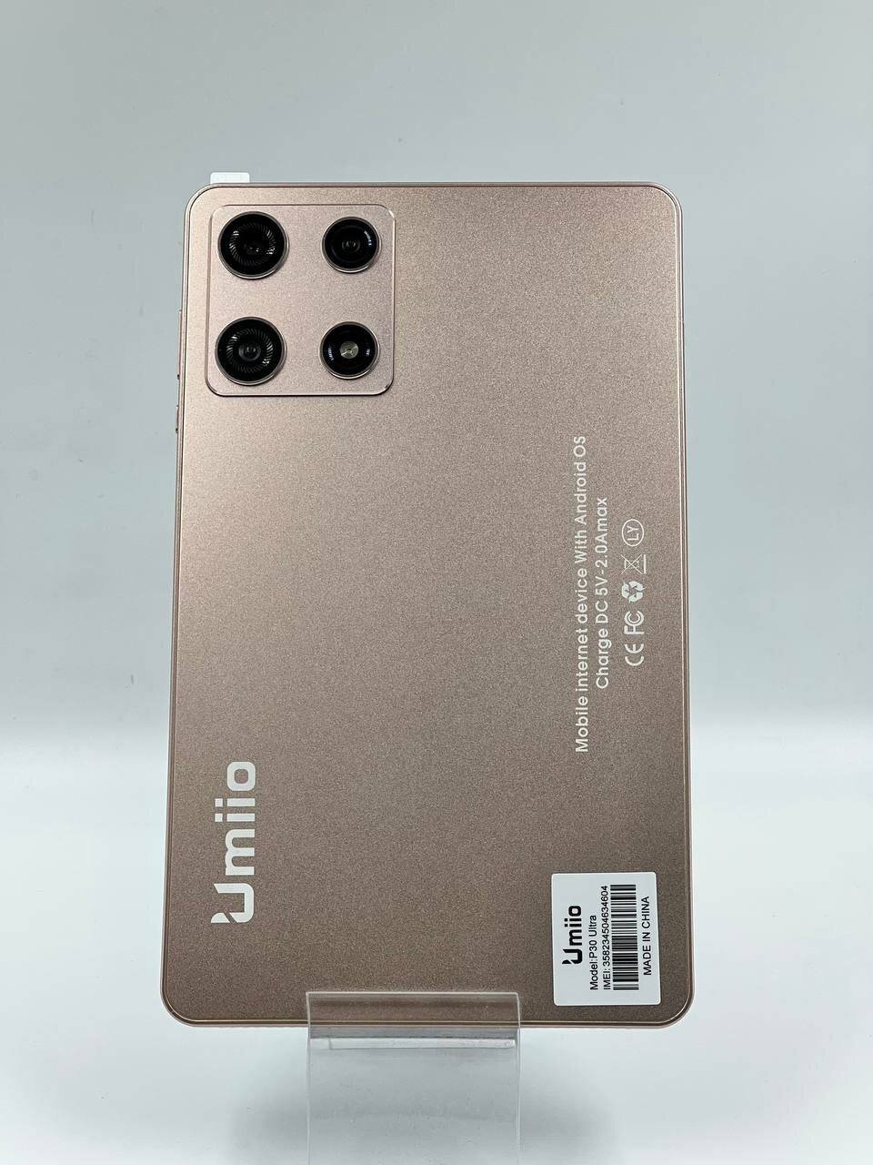 Детский Планшет Umiio P30 Ultra/AMOLED дисплей/Чехол в подарок/ Защитное стекло/Стилус/4/64 GB/Серый