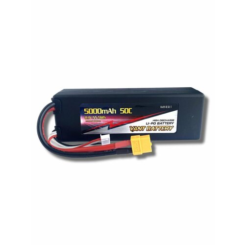 Аккумулятор Vant LiPo 11.1V 5000mAh 50C разъем XT60