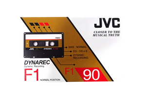 Фото Коробка для кассет JVC Dynarec F1/90 на 10 аудиокассет