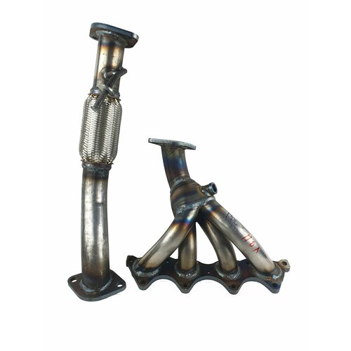 Выпускной коллектор (паук) 4-1 Hyundai Creta 1.6L (G4FG) полный привод c гофрой