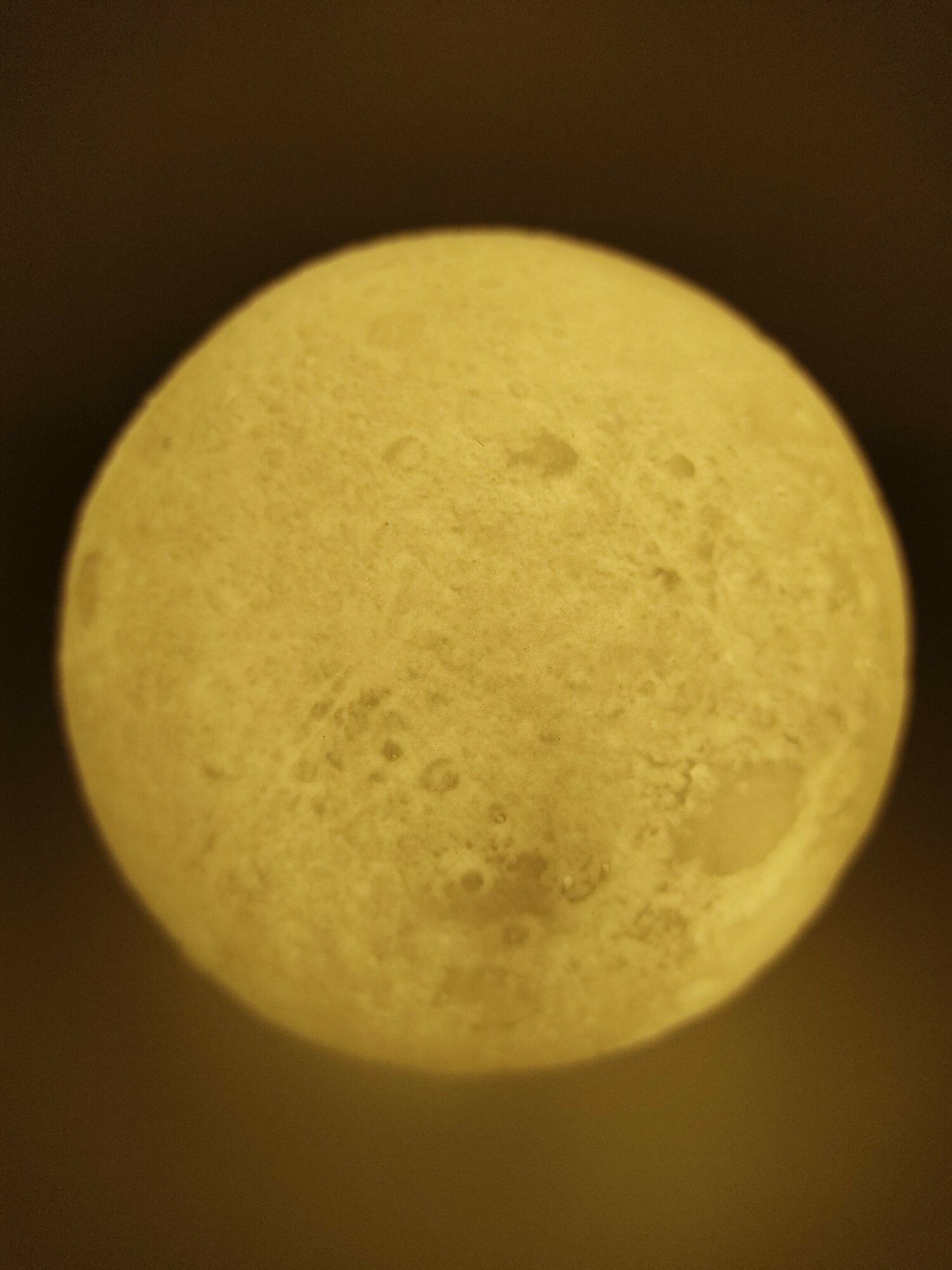 Ночник луна, светильник в форме луны с 3D эффектом, диаметр 9,5 см - фотография № 12
