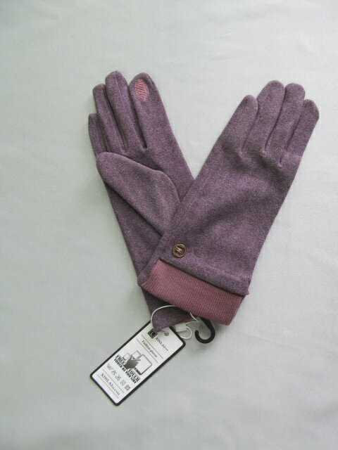 Перчатки, размер 10-14 лет, фиолетовый