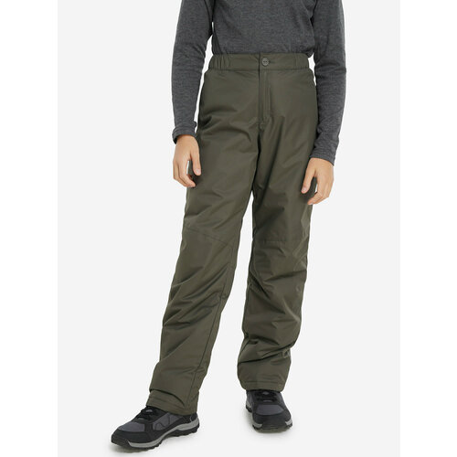 фото Брюки outventure размер 158/164, коричневый