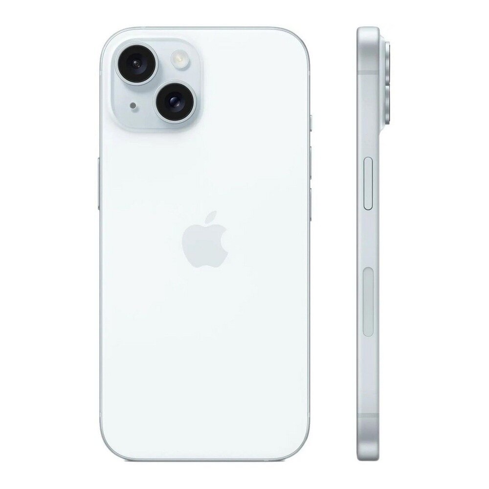 Смартфон Apple iPhone 15 128GB (nano SIM + eSIM) Blue — фото 1