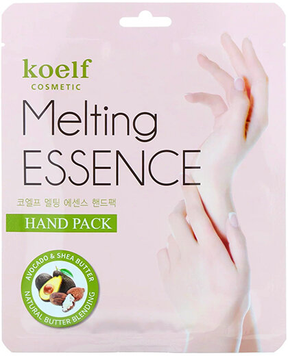 Koelf~Смягчающая маска-перчатки c растительными экстрактами~Melting Essence Hand Pack