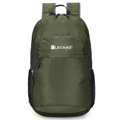 Рюкзак для мальчиков (LECHAO) зеленый арт. CC022_661-5 43х26х15см