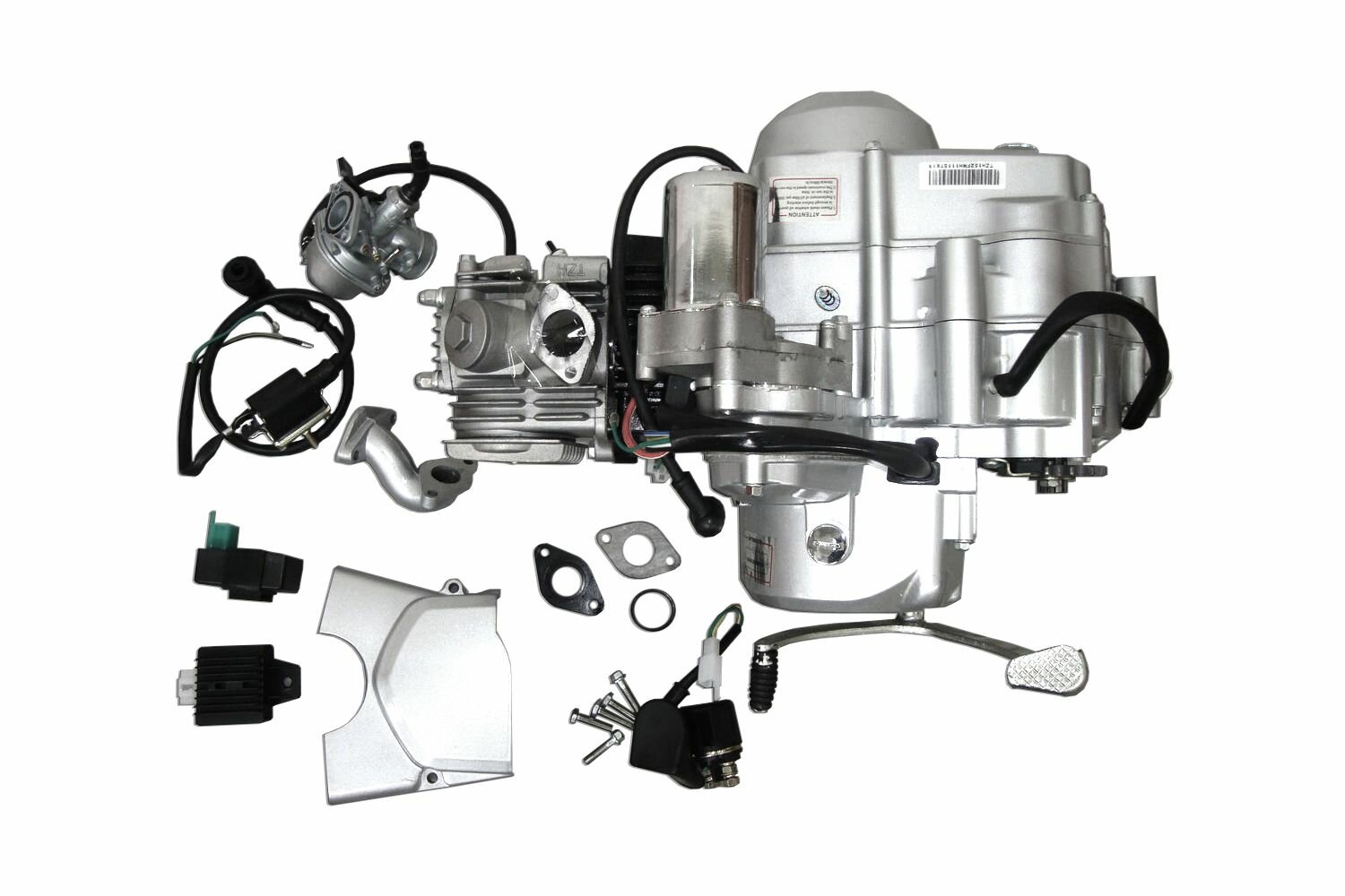 Двигатель ATV 1P52FMH 107см3 (1пер. вперёд,1пер. назад) (ATV, с/х DINGO T110)(полный комплект)