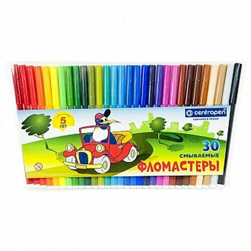 фломастеры centropen colour world washable 30 цветов арт 7790 30 85 Фломастеры (Centropen) Colour World Washable 30 цветов арт.7790/30-85