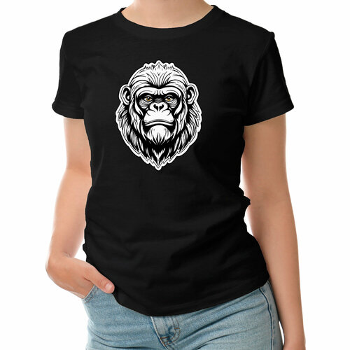 фото Футболка roly, размер m, черный