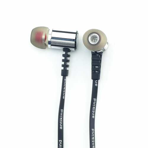 Antikind AK30 Android внутриканальные амб 20Гц-20кГц 32Ом 98 дБмВт d9мм L35 мм кабель 125 м 681₽
