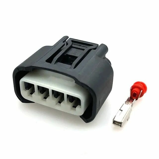 Соединительный разъем катушки 9098011885 4-х контактный, для Toyota, Lexus, Camry, Corolla , Rav4 , Highlander, в комплекте 1 шт.