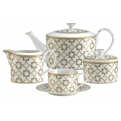 Чайный сервиз Deco, 12 персон 27 предметов (Pozzi Milano 1876)