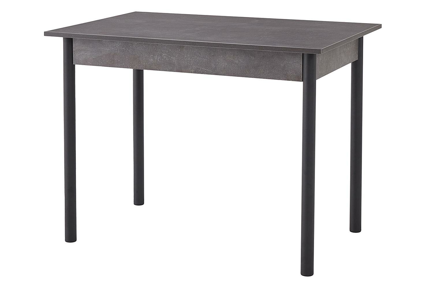 Кухонный стол Hoff Родос тип 1, 95х75х64 см, цвет ателье тёмный, чёрный муар