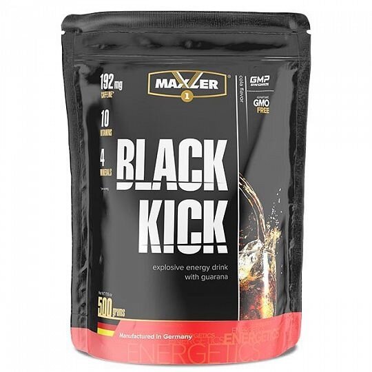 Maxler Black Kick 500 гр. пакет (Maxler) Кола
