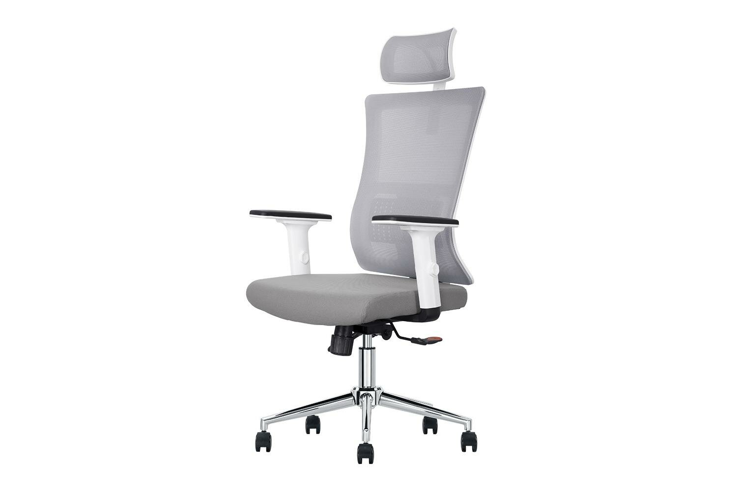 Кресло рабочее Mitchel, 73х126х61, цвет серый, хром