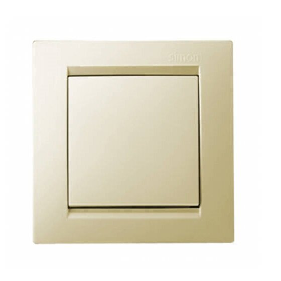 фото ( 15, проходной выключатель (переключатель) (сх.6) в сборе (слоновая кость)), SIMON 1590201-031 (1 шт.)