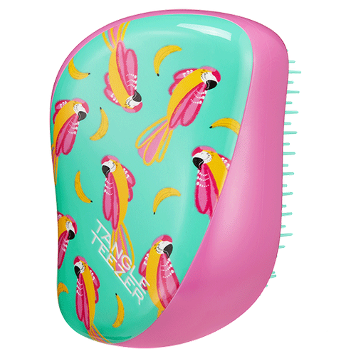 Расческа Tangle Teezer Compact Styler Paradise Bird, массажная щетка для распутывания волос, 9 см