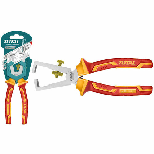 Клещи для снятия изоляции диэлектрические 160 мм TOTAL THTIP2661 999₽