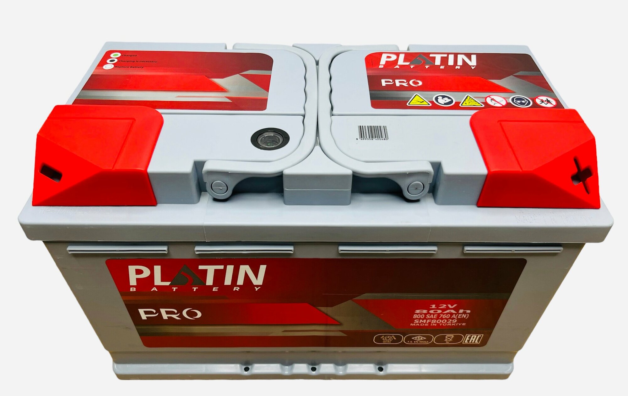 Аккумулятор автомобильный Platin Pro 80 Ач 760 A о. п. SMF L4 315х175х190