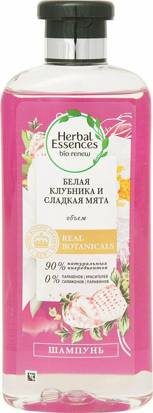 Шампунь Herbal Essences белая клубника и сладкая мята 400мл 1 шт