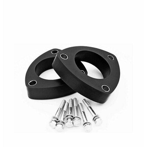 Проставки увеличения клиренса передних стоек для VOLKSWAGEN CADDY, (V), SBA/SBB/SBJ/SBH, 2020-наст. время резина 30 мм, Clearance Plus