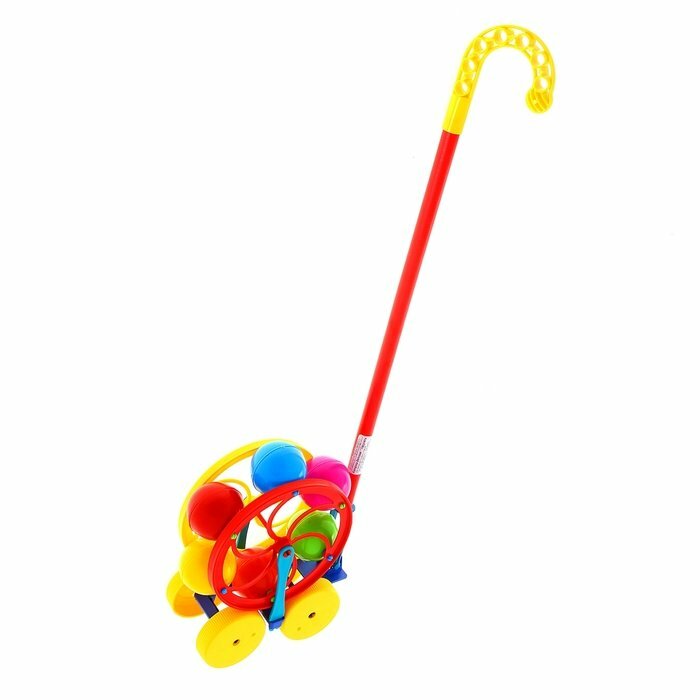 Каталка Karolina Toys Карусель - фото №9